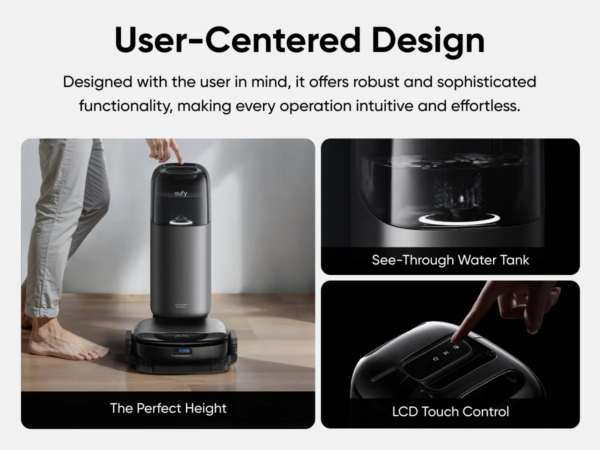 Anker Eufy S1 Robot Vacuum Cleaner Pro, Gr&aring;