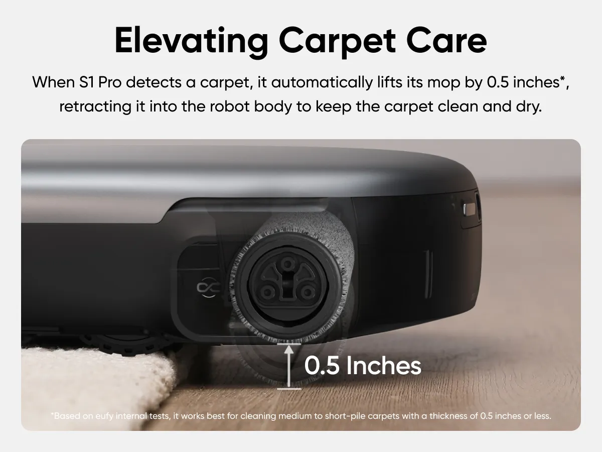 Anker Eufy S1 Robot Vacuum Cleaner Pro, Gr&aring;