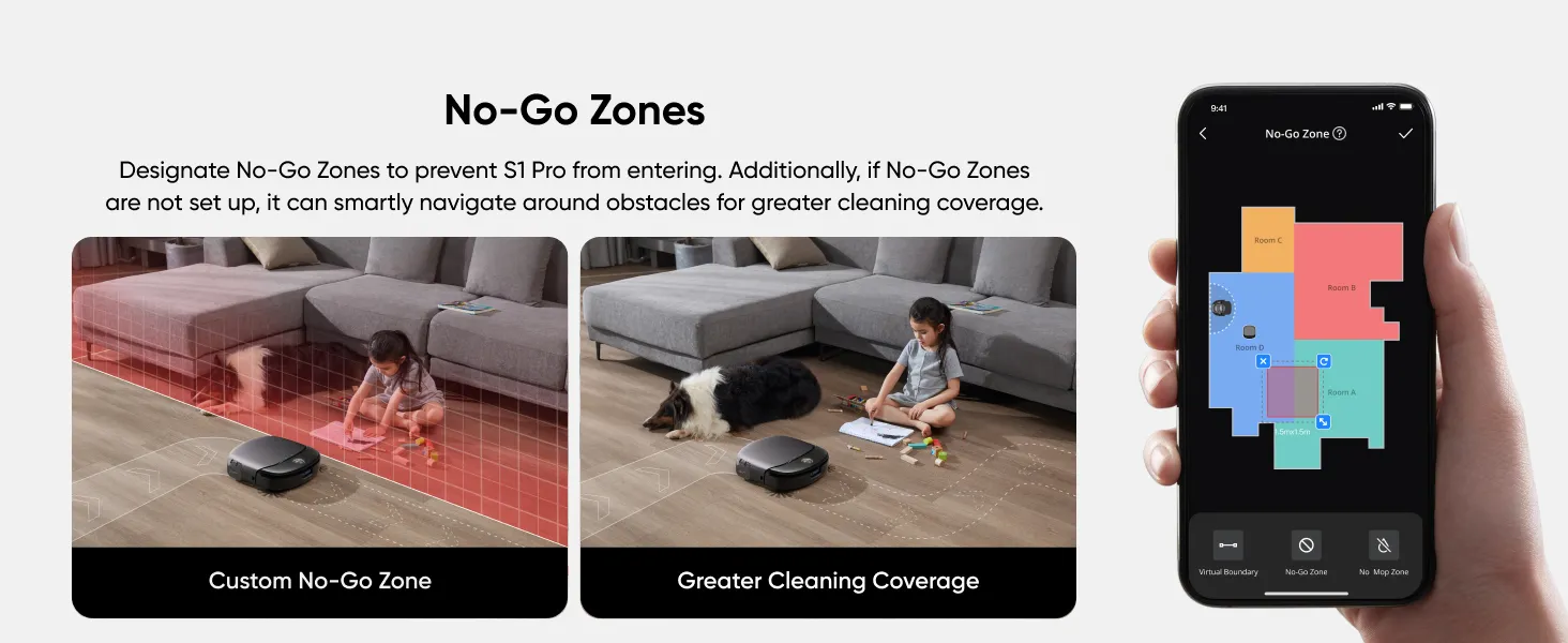 Anker Eufy S1 Robot Vacuum Cleaner Pro, Gr&aring;