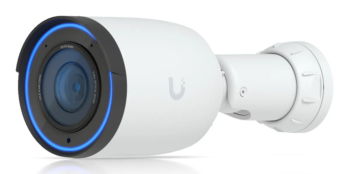 Ubiquiti UniFi Protect G6 Pro Bullet - övervakningskamera, Vit