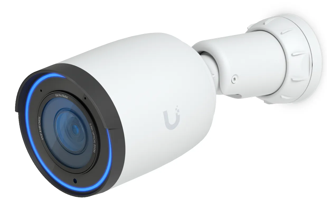 Ubiquiti UniFi Protect G6 Pro Bullet - &ouml;vervakningskamera, Vit