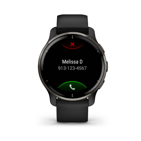 Garmin Venu 2 Plus GPS - smartklocka, Black/Slate