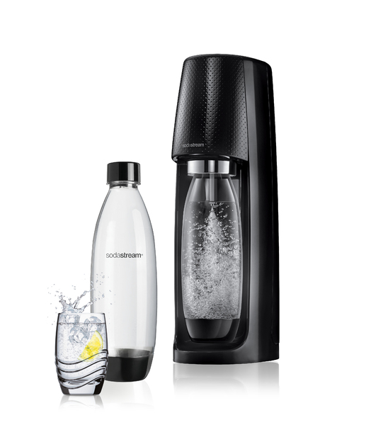 SodaStream Spirit Black Megapack-hiilihapotuslaite