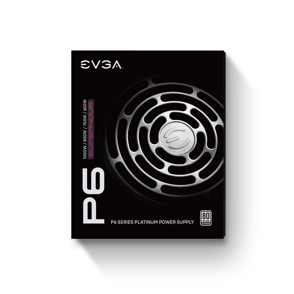 EVGA Supernova 750 P6 750W - PSU, 80 Plus Platinum
