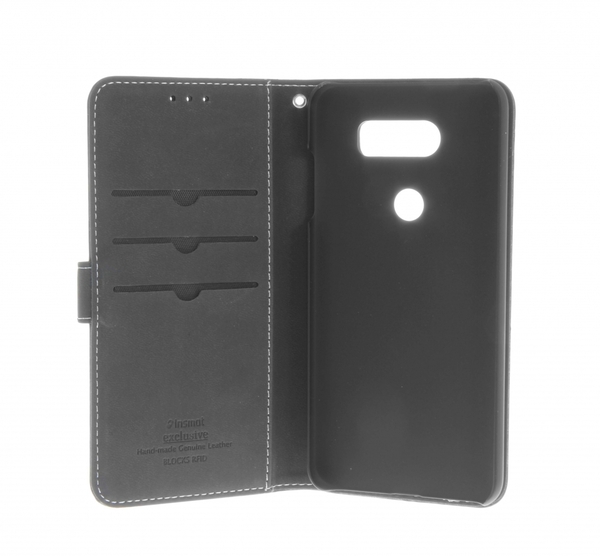 Insmat Flip Case, LG V30 - pl&aring;nboksfodral, Svart