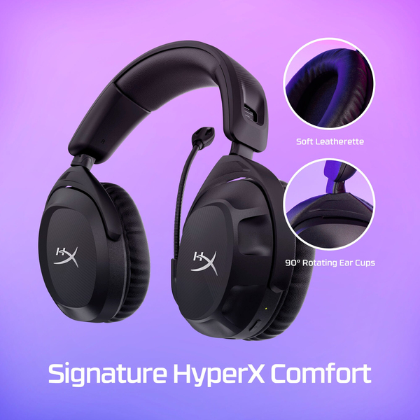 HyperX Cloud Stinger 2 - tr&aring;dl&ouml;sa spelh&ouml;rlurar