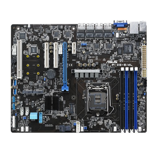 Asus P10S-E, ATX motherboard