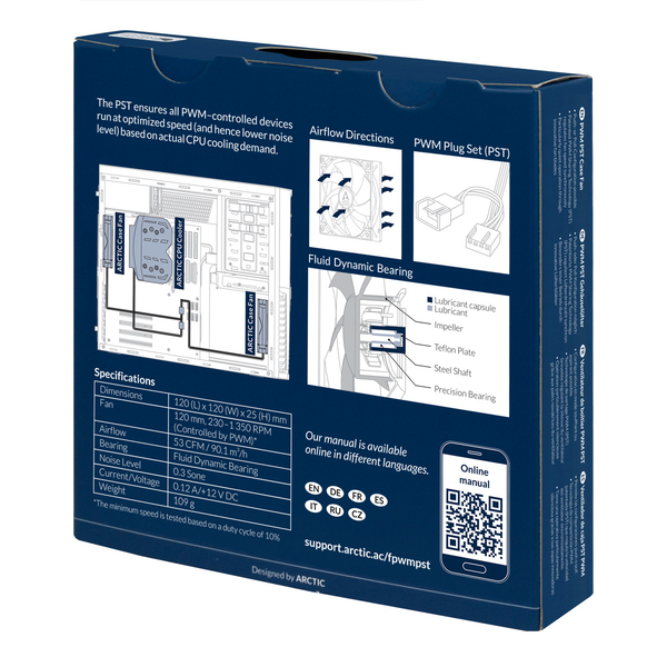 F12 PWM 120x120x34 F12