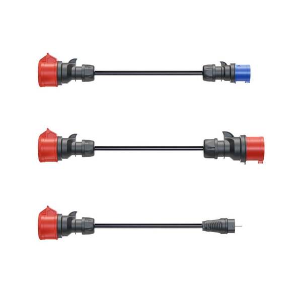 GOE Gemini flex 22 kW adapter set, CEE red 16 A/blue 16 A, EU