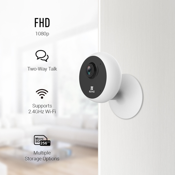 Ezviz C1C Entry Indoor Cube Camera Two-Way Talk Support, Night Vision, MicroSD