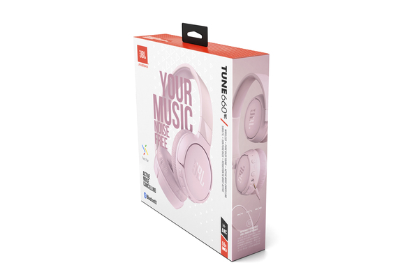 JBL Tune 660 NC - wireless headphones, Pink