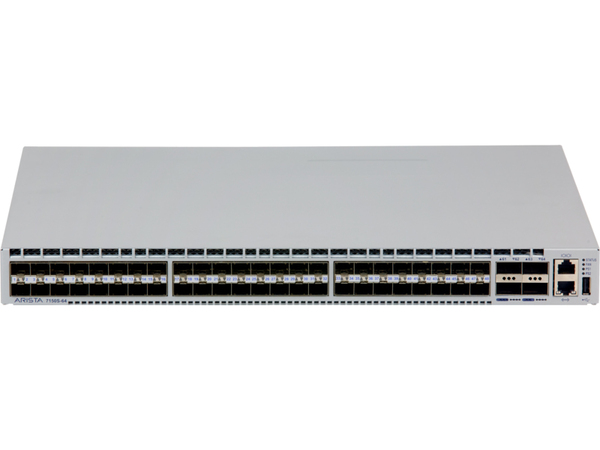 Arista 7150S-64 - Kytkin - L4 - Hallinnoitu - 48 x 10 Gigabit SFP+ + 4 x 40 Gigabit QSFP+ - r&auml;kkiin asennettava