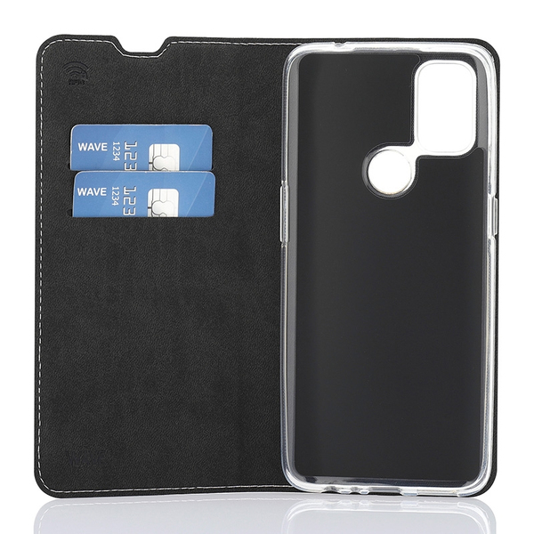 Wave Book Case, OnePlus Nord N10 - case, Rose gold