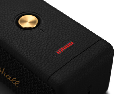 Marshall Emberton II 2.0 Bluetooth kannettava kaiutin, musta ja messinki