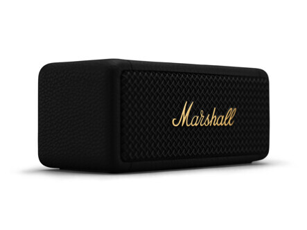 Marshall Emberton II 2.0 Bluetooth kannettava kaiutin, musta ja messinki