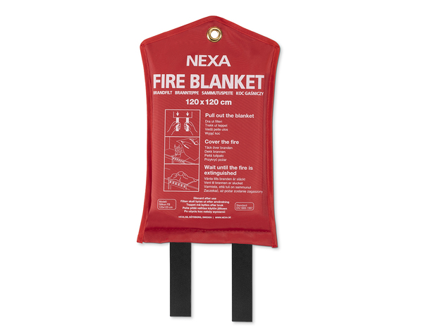 Nexa Fire Blanket 120x120cm Silicone /FBS-120