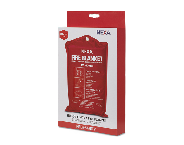 Nexa Fire Blanket 120x120cm Silicone /FBS-120
