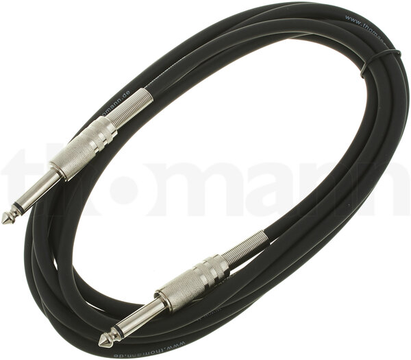 the sssnake IPP1030 Instrument Cable, 3 m, 2x 6.3 mm mono jack