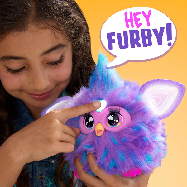 Hasbro Furby, cuddly toy (purple)