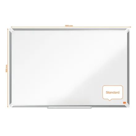 Nobo Premium Plus valkotaulu 90x60cm emali