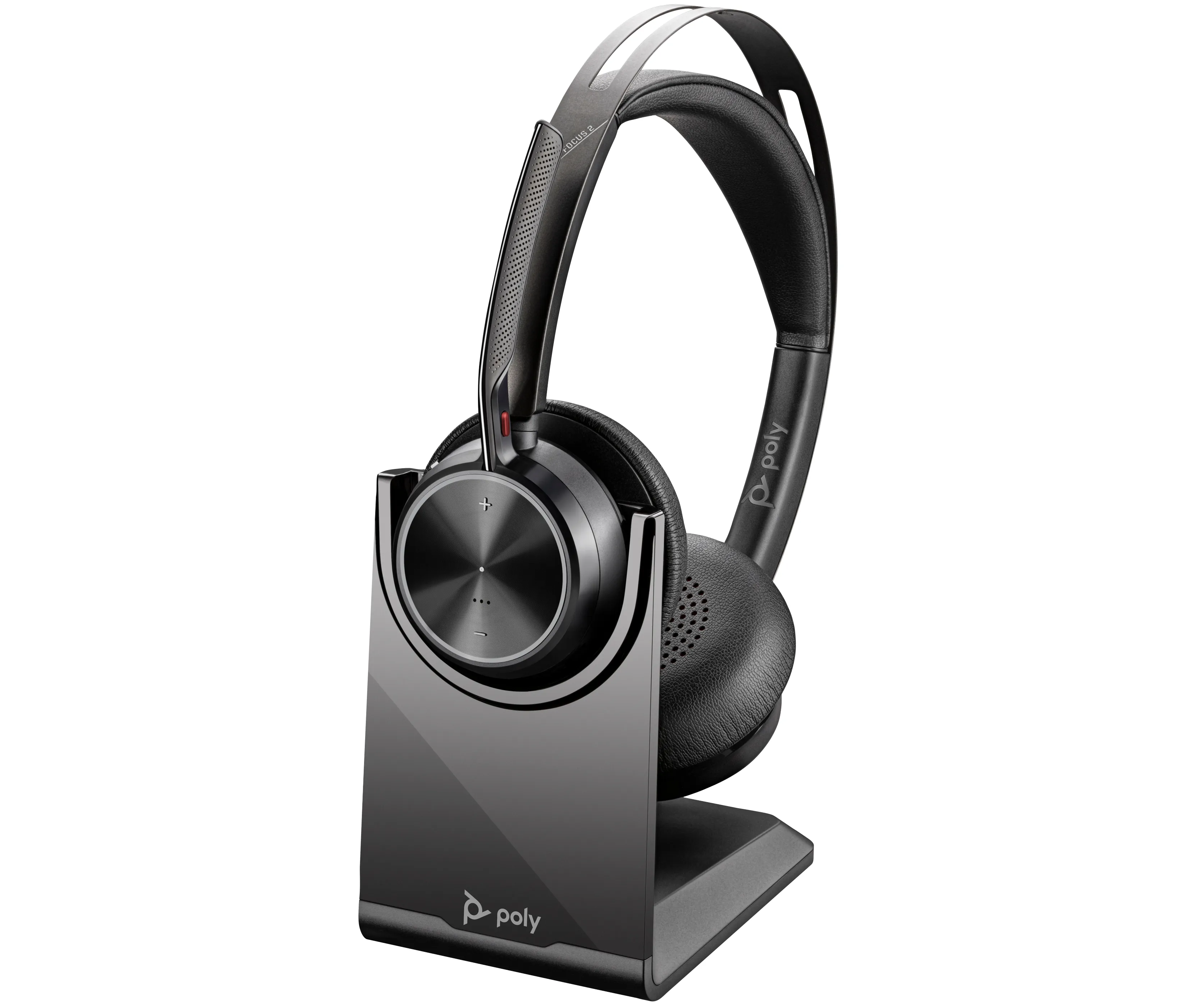 Poly VOYAGER FOCUS 2 UC - wireless headphones, Black