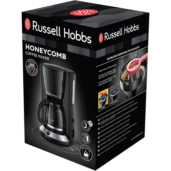 Russell Hobbs Honeycomb - coffee maker, black