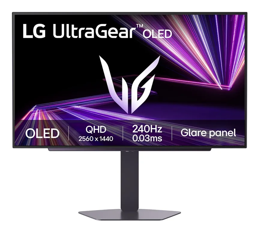 LG UltraGear 27GX704A-B 27" QHD, OLED, 240Hz gamingsk&auml;rm med USB hub