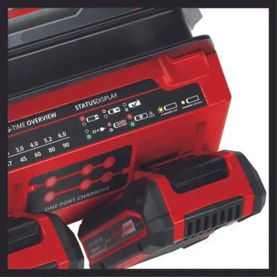 Einhell Power X-Quattrocharger 4A, charger (red)