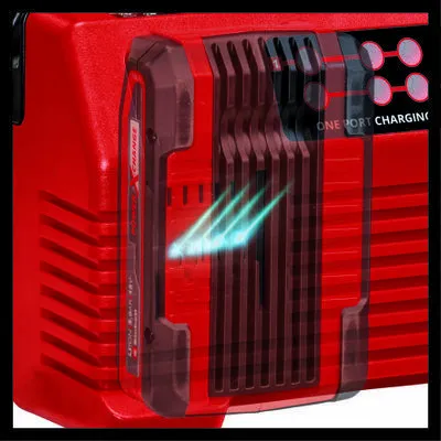 Einhell Power X-Quattrocharger 4A, charger (red)