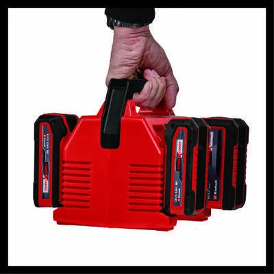 Einhell Power X-Quattrocharger 4A, charger (red)