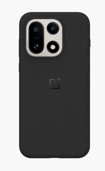 OnePlus 15 Sandstone Magnetic -suojakuori, musta