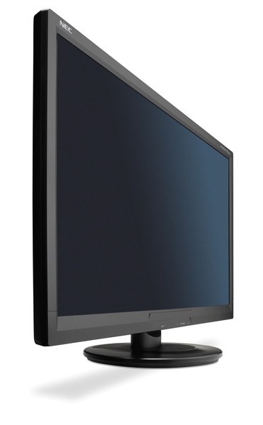 NEC 24&quot; AccuSync AS242W, Full HD, TN -n&auml;ytt&ouml;, Musta