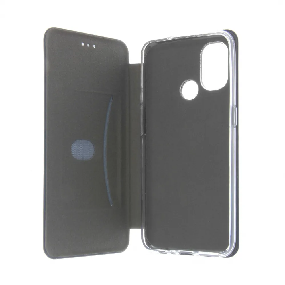 Insmat Folio Case, OnePlus Nord N10 5G - pl&aring;nboksfodral, Bl&aring;