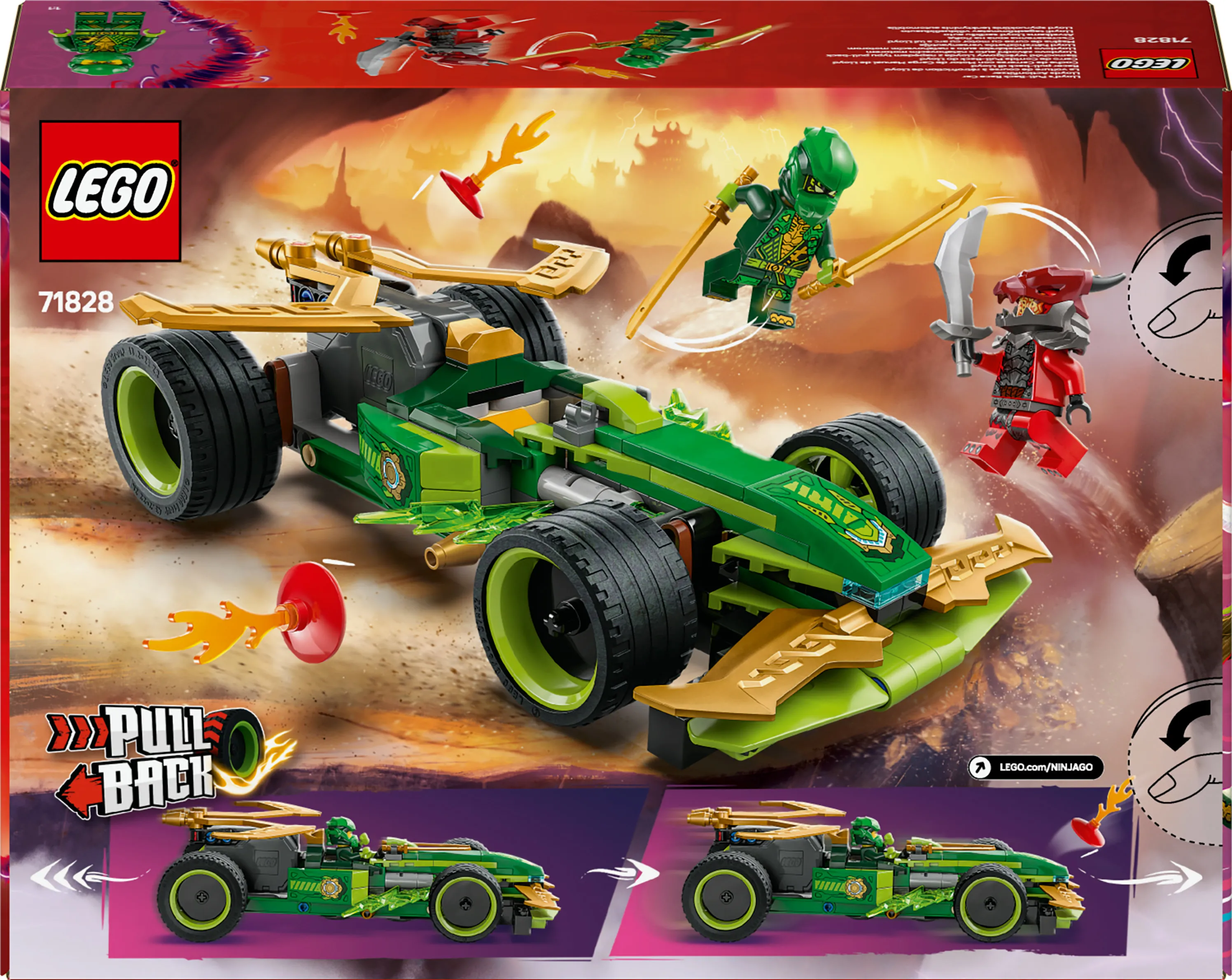 LEGO Ninjago Lloyds mekcykel 71828