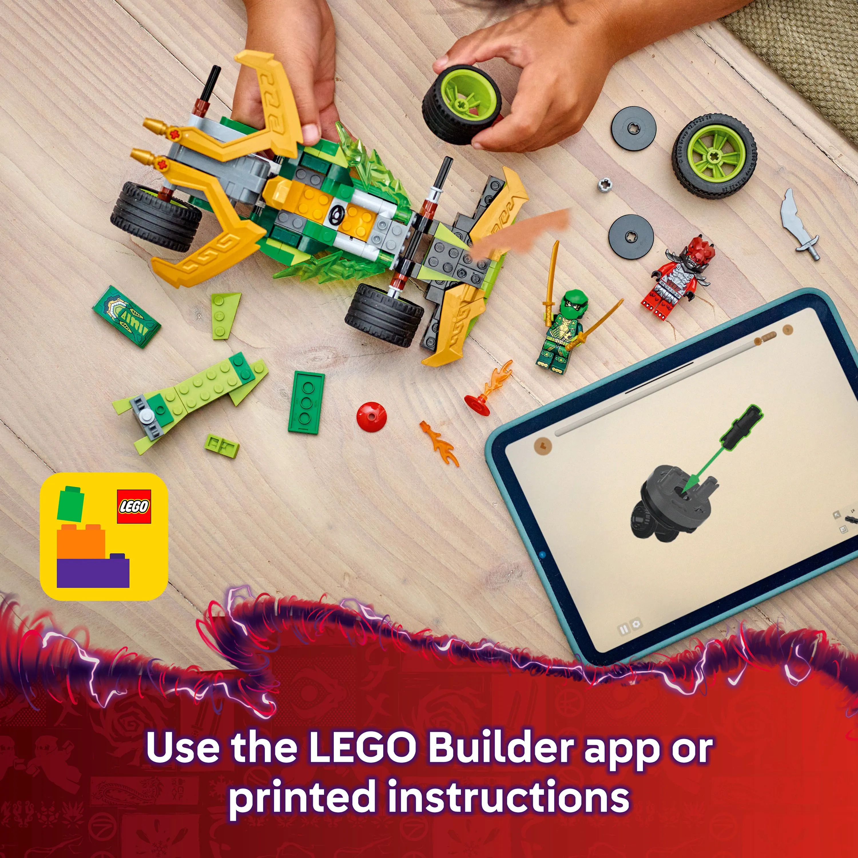 LEGO Ninjago Lloyds mekcykel 71828