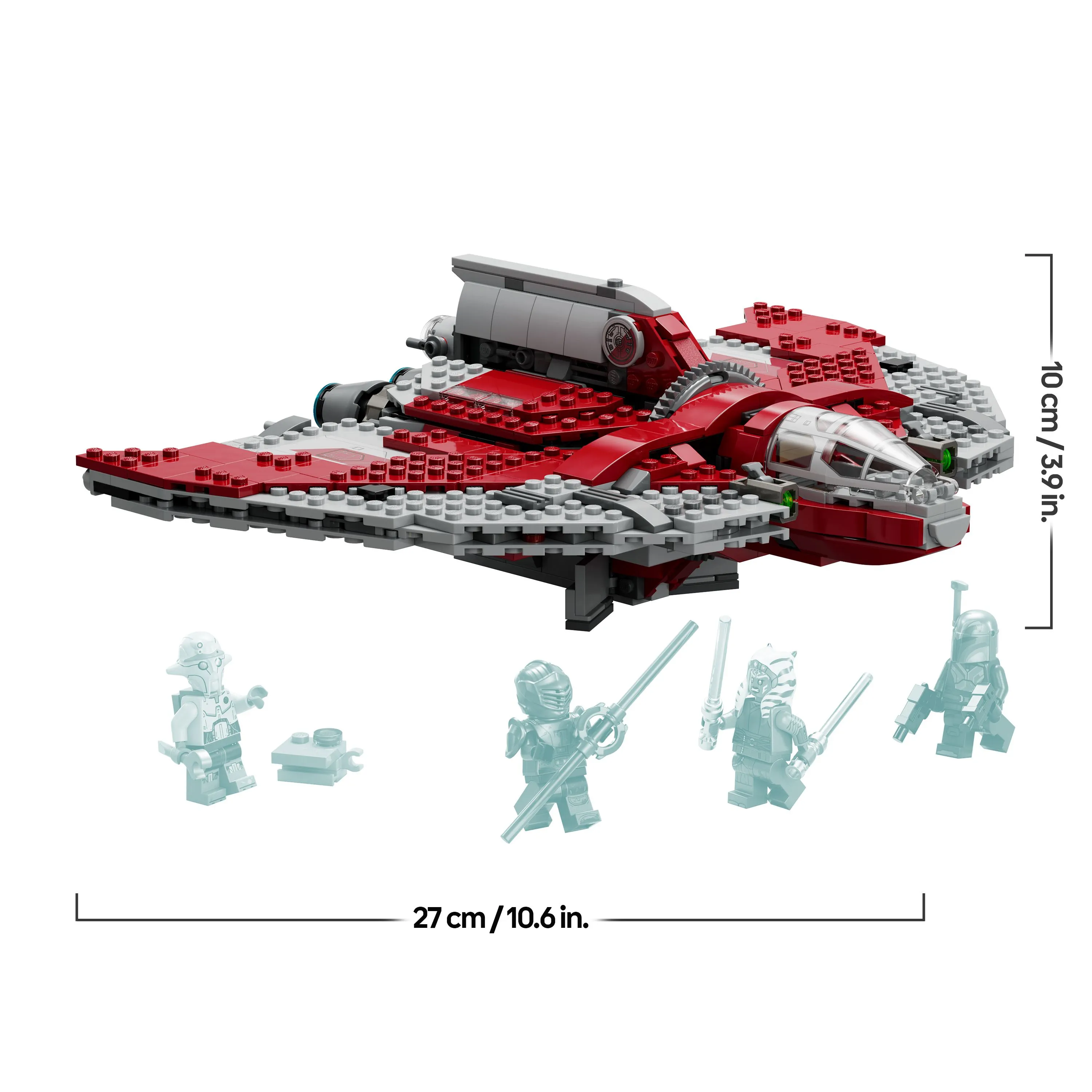 LEGO Star Wars Ahsoka Tano's T-6 Jedi Shuttle 75362