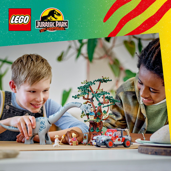 Lego Jurassic Brachiosaurus l&ouml;ydet&auml;&auml;n 76960