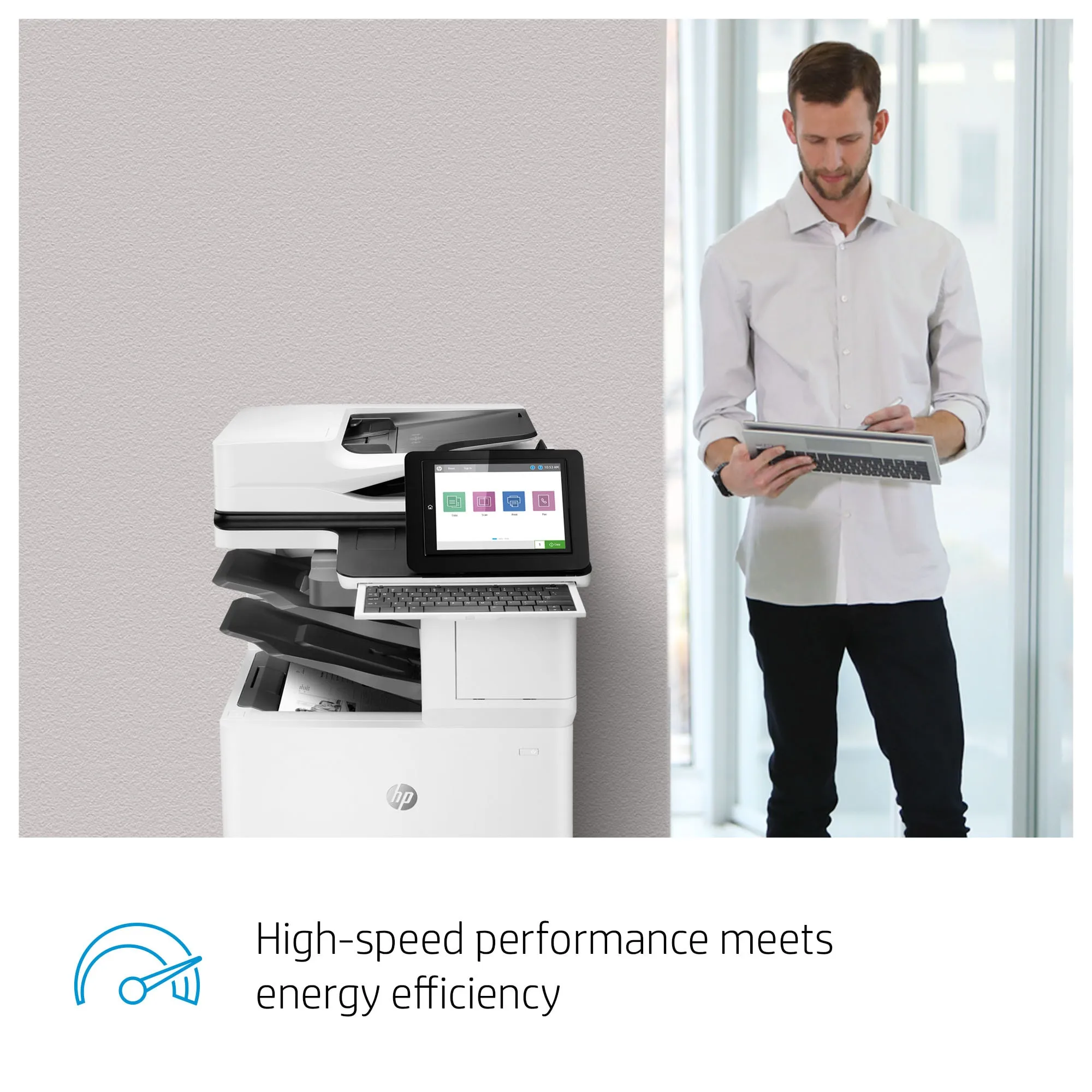 HP LaserJet Enterprise MFP M635z Mono A4 61 ppm (ML)