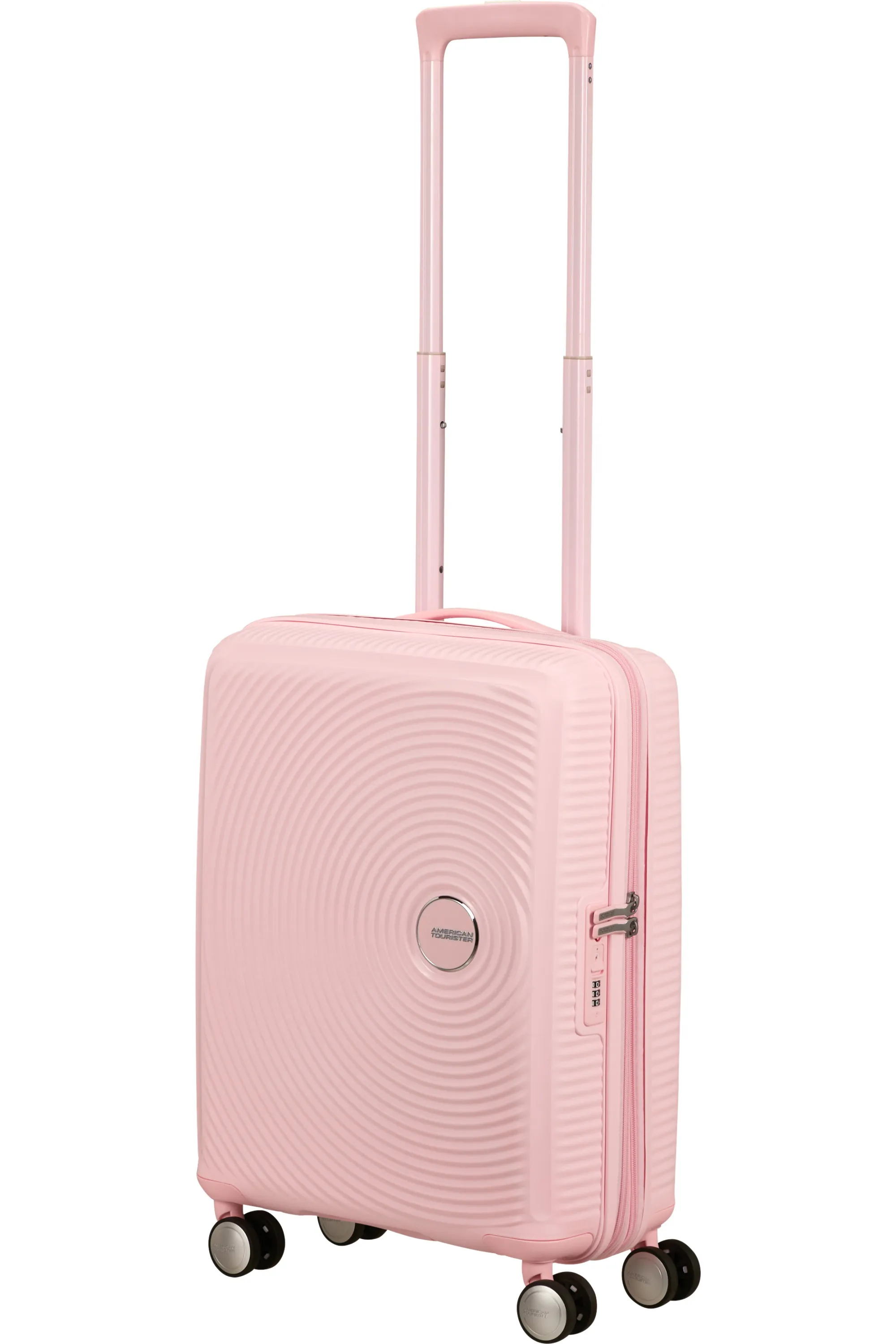 American Tourister Soundbox Expandable Cabin 55 cm Luggage, Pastel Pink