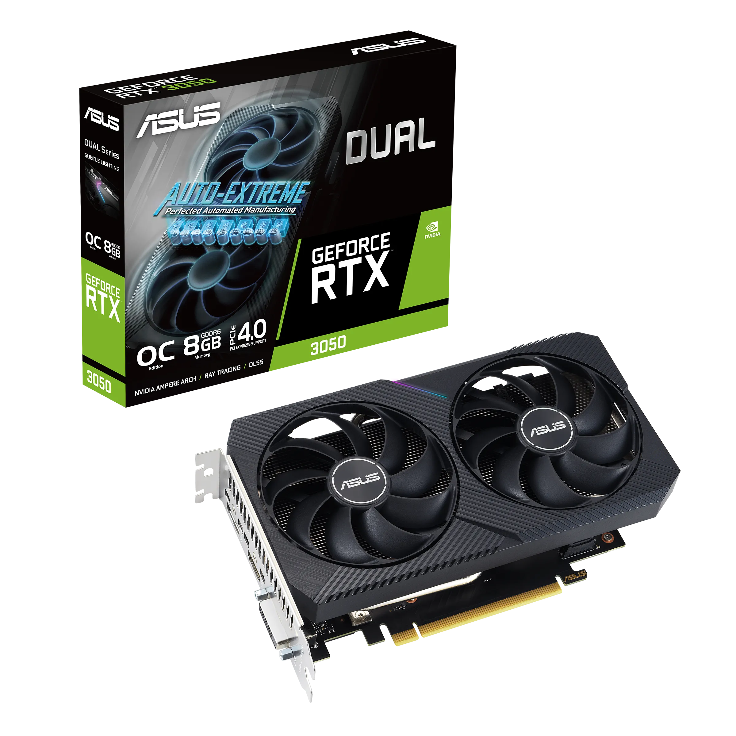 Asus GeForce RTX 3050 Dual OC Gaming 8GB - graphics card