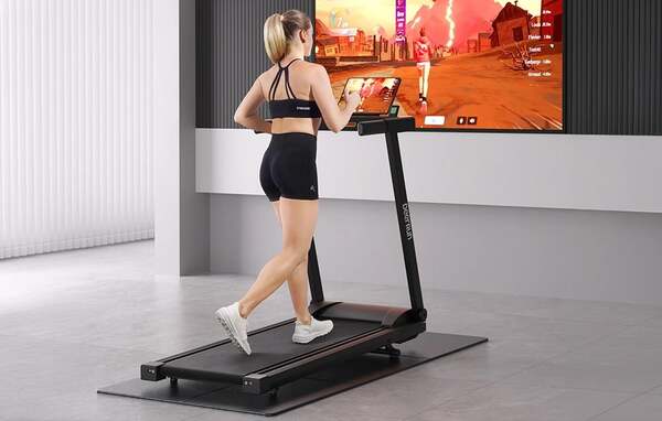 DEERRUN A1 Urban Foldable Electric Treadmill - Black