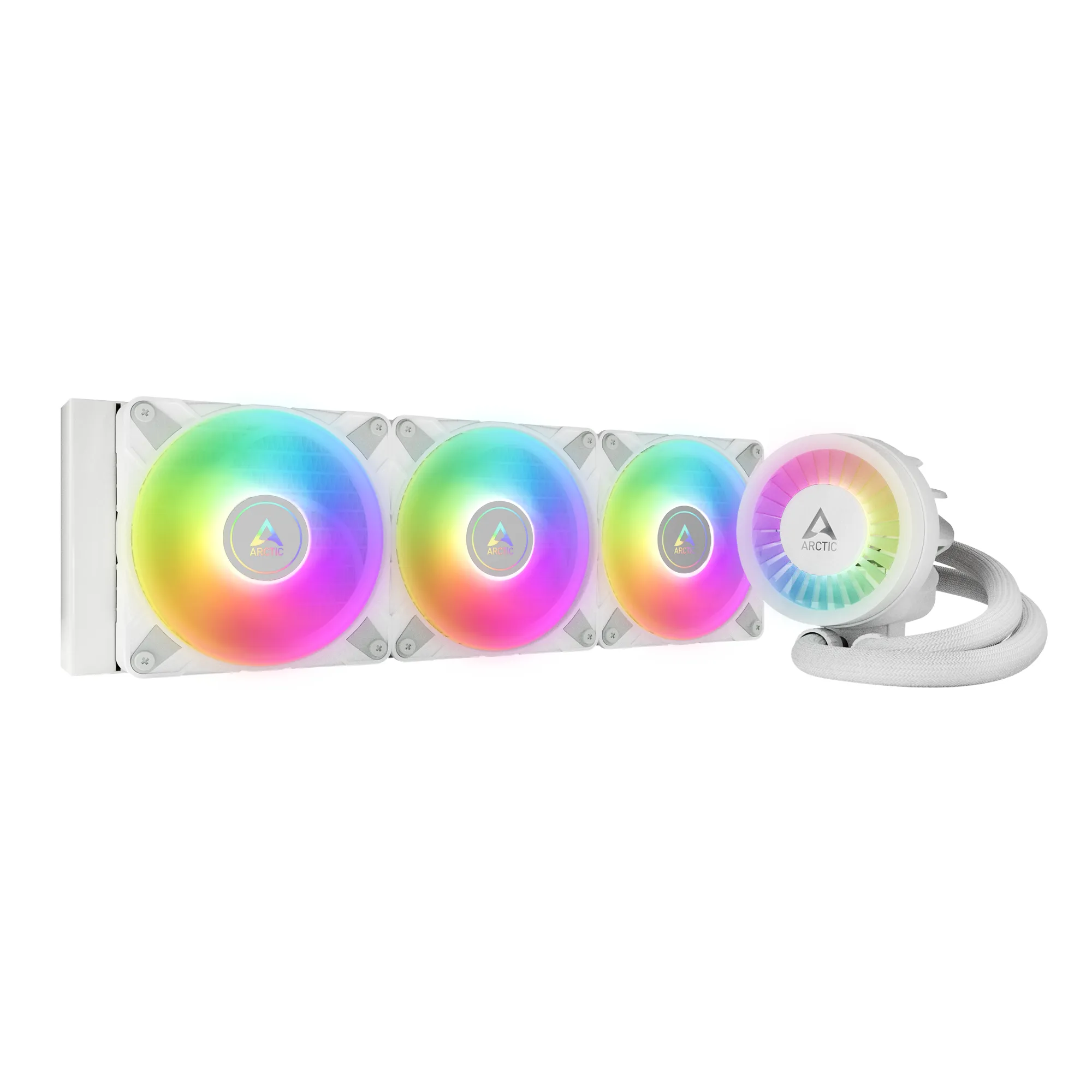 Arctic Liquid Freezer III 360 A-RGB -nestej&auml;&auml;hdytysj&auml;rjestelm&auml;, Valkoinen