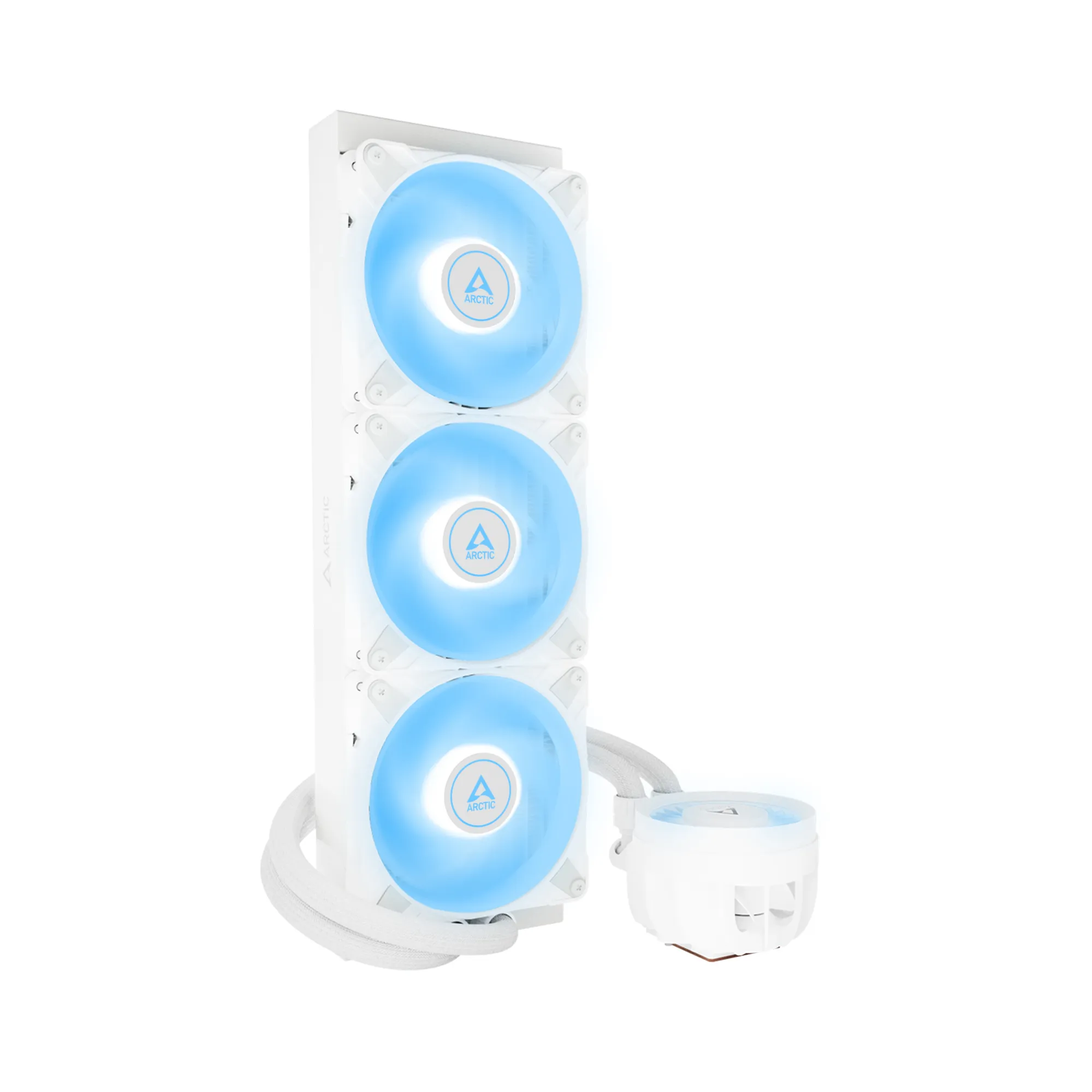 Arctic Liquid Freezer III 360 A-RGB -nestej&auml;&auml;hdytysj&auml;rjestelm&auml;, Valkoinen