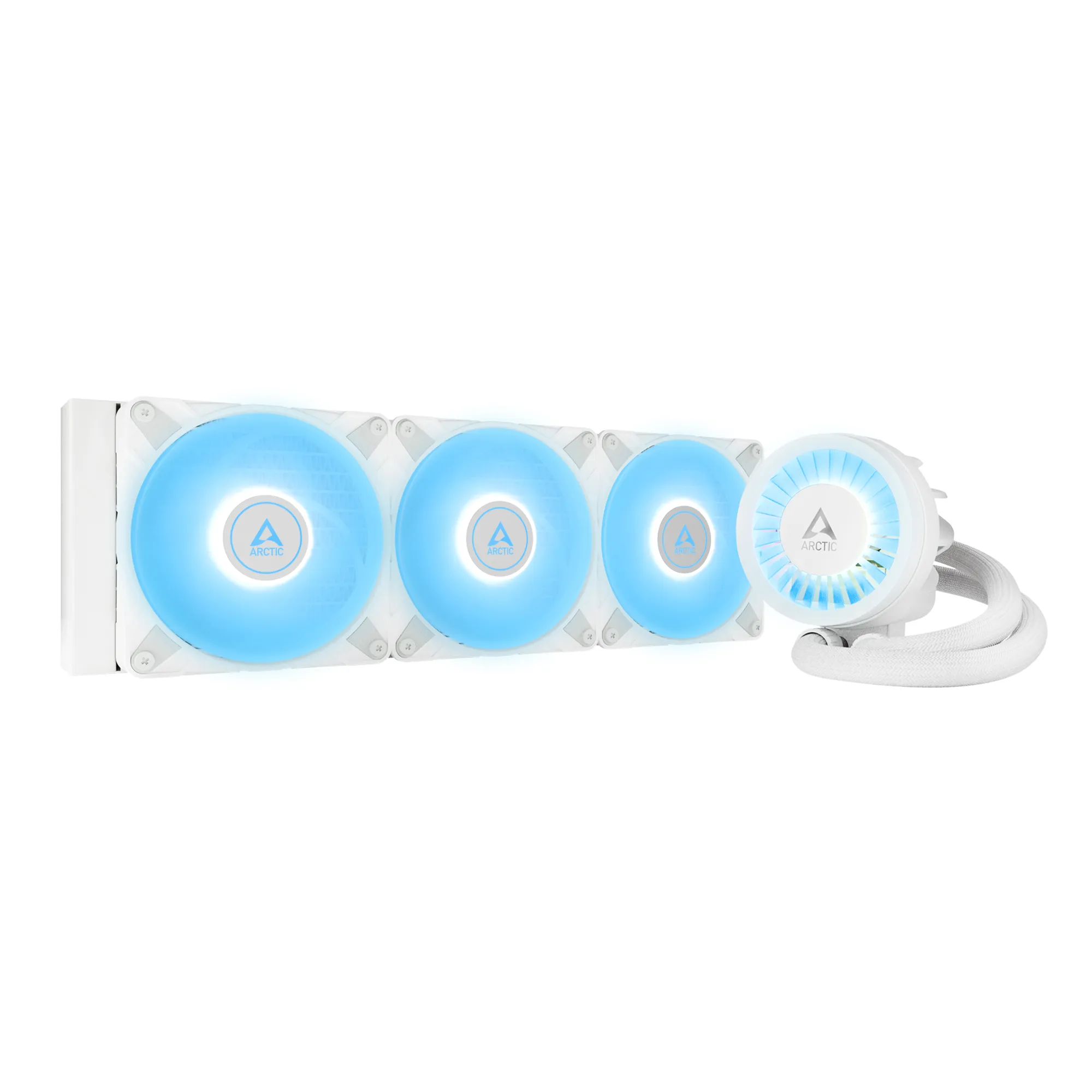 Arctic Liquid Freezer III 360 A-RGB -nestej&auml;&auml;hdytysj&auml;rjestelm&auml;, Valkoinen