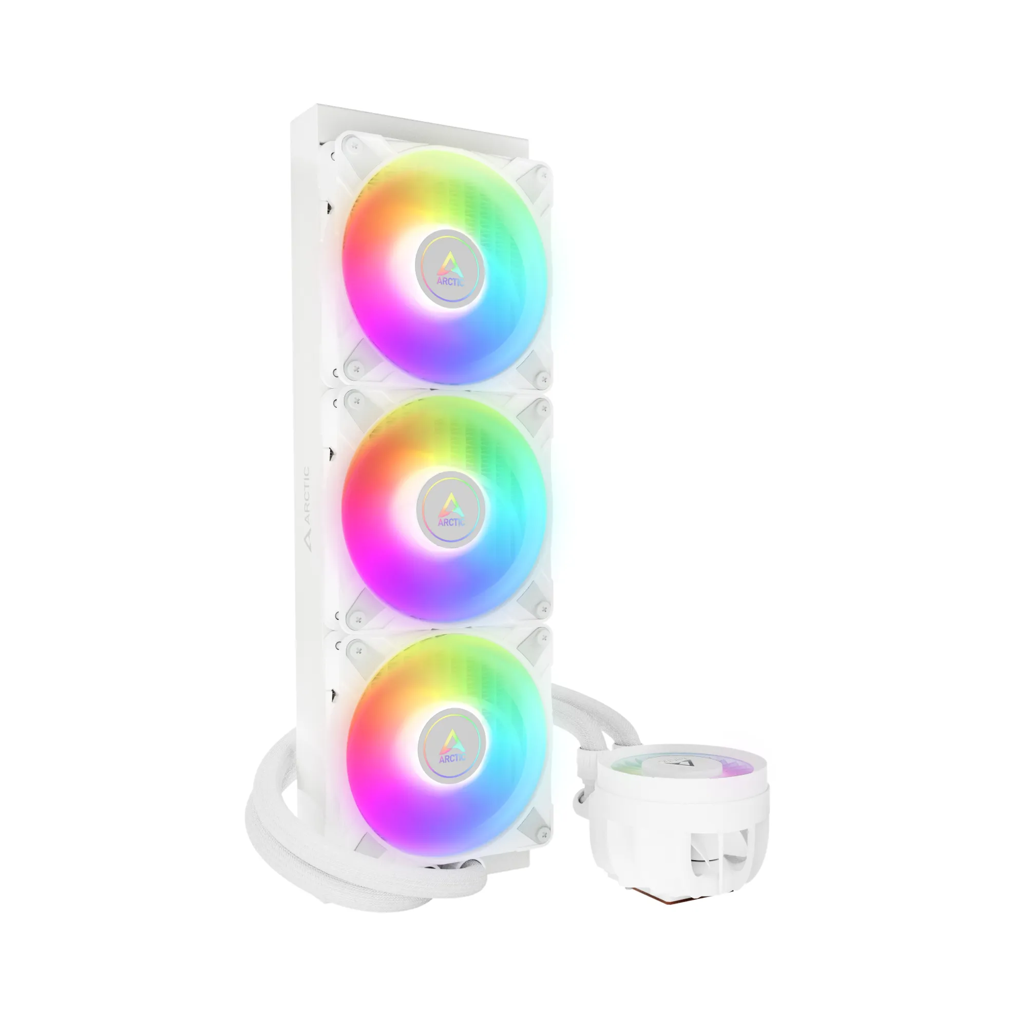 Arctic Liquid Freezer III 360 A-RGB -nestej&auml;&auml;hdytysj&auml;rjestelm&auml;, Valkoinen