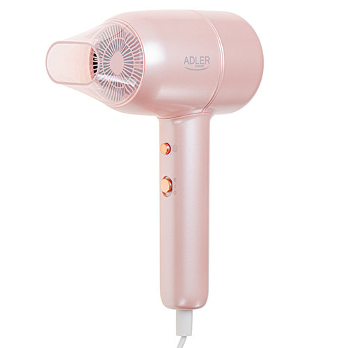 ADLER AD 2279p Ionic 1800W Hair Dryer, Pink