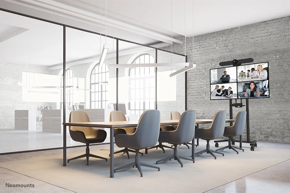 Neomounts Select Video Kit Cam- &amp;AV Shelf&nbsp; (Incl. Logitech Rally Bar (MINI) Adapter For FL55-875BL1