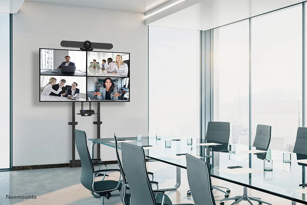 Neomounts Select Video Kit Cam- &amp;AV Shelf&nbsp; (Incl. Logitech Rally Bar (MINI) Adapter For FL55-875BL1