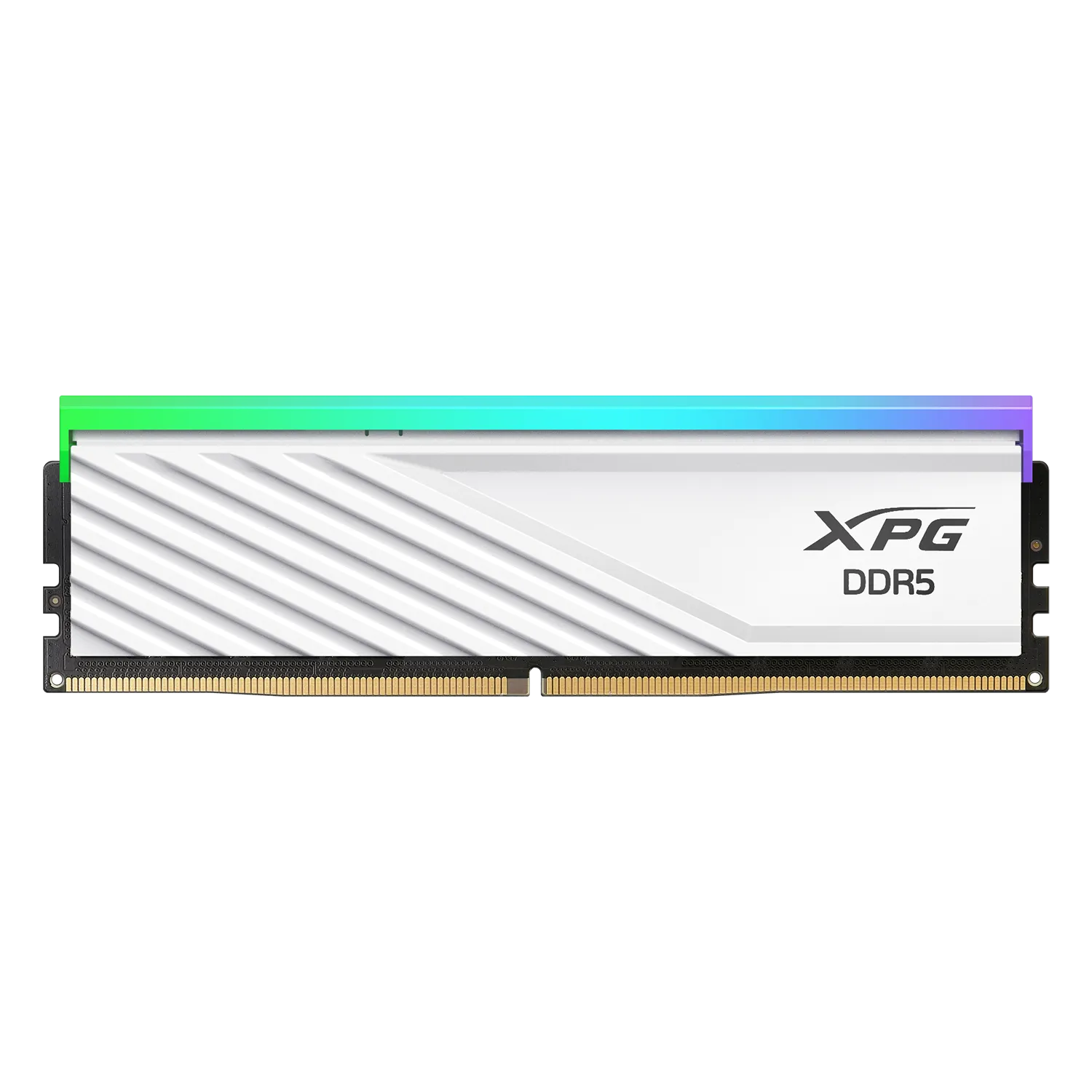 ADATA DDR5 - 16GB - 6400 - CL - 32 - Single (white, AX5U6400C3216G-SLABRWH, XPG Lancer Blade RGB, INTEL XMP, AMD EXPO)
