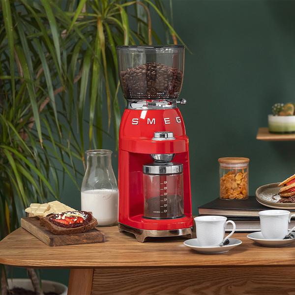 Smeg 50's Style - coffee grinder, Red